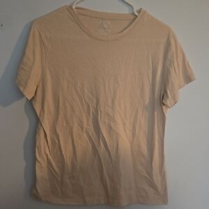Womens Beige T-Shirt